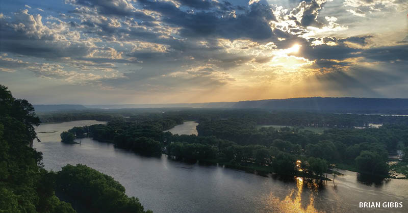 Take a weekend escape along the bluff tops of the Upper Mississippi River, load the car with backpacking essentials and hike to camp at one of Iowa’s most revered places: Paint Rock.  | Iowa Outdoors magazine